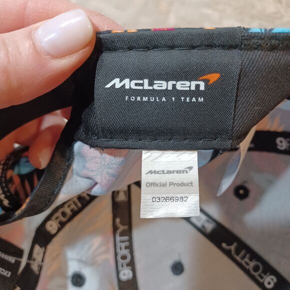 New Era McLaren F1 Racing Miami GP Lando Norris Floral Cap Limited Edition Hat - Picture 9 of 12